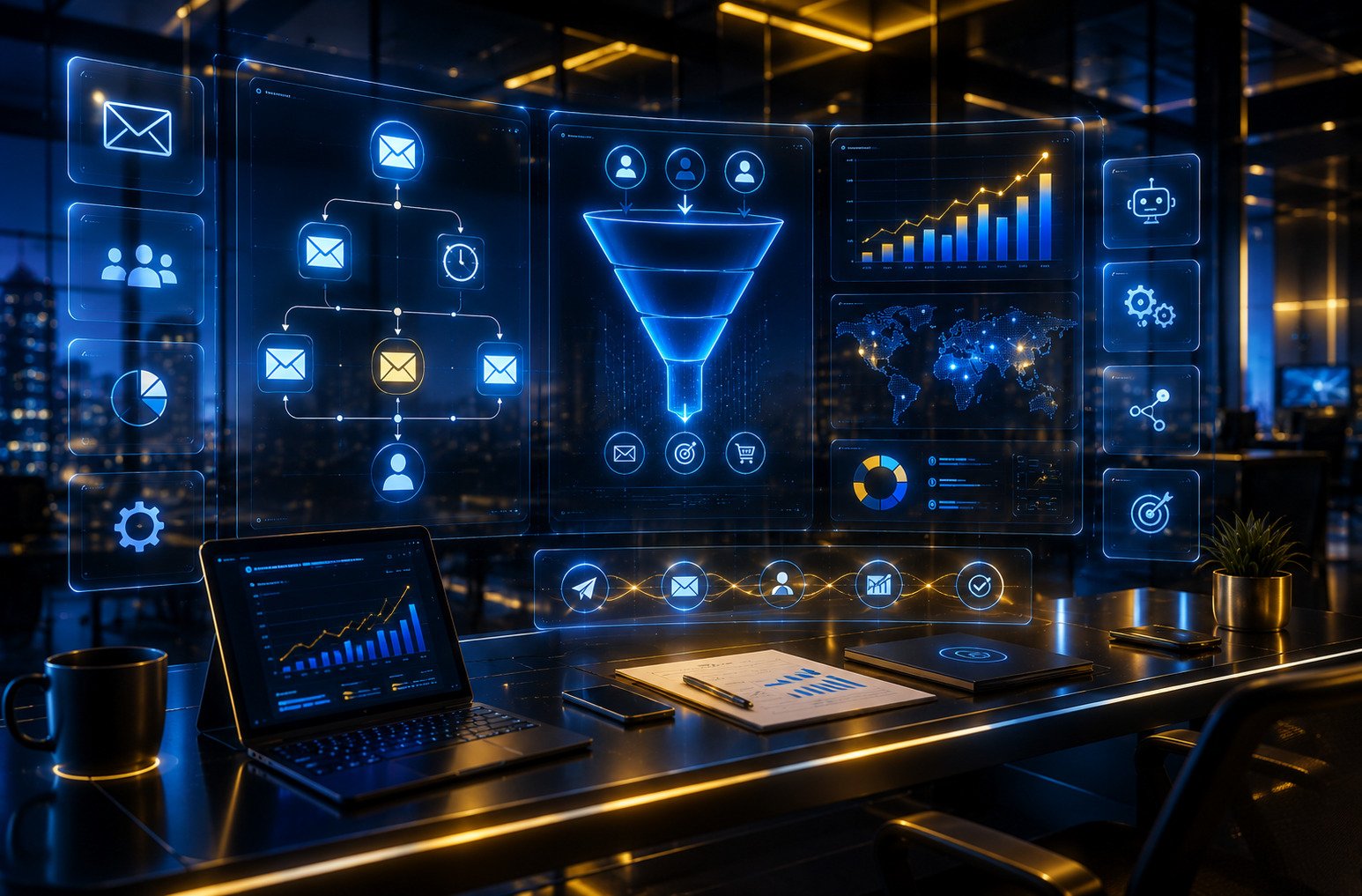 service-1 Professional Email Marketing & Automation services with AI-powered campaigns, customer engagement, and CRM integration